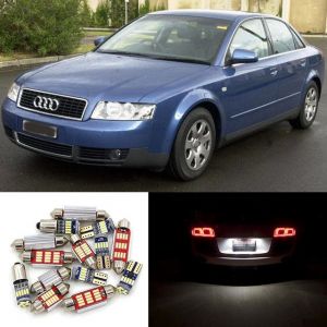 Audi A4 2001 Modified Elegant Us 31 99 17pcs Super Bright Canbus White Car Led Light Bulbs Interior Package Kit for 1996 2001 Audi A4 B5 Map Dome Glove Box Lamp In Signal Lamp-2696-2696