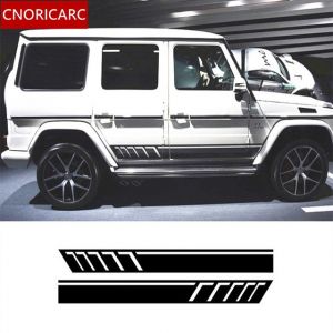 Benz A Class Modified Lovely Cnoricarc Car Side Skirt Decal Body Modified Customized Sport-2576-2576
