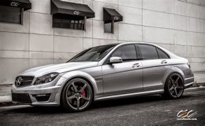C63 Amg Modified Beautiful Mercedes Benz W204 C63 Amg with Cec C884 Wheels Benztuning Cars-1736-1736