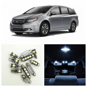 Honda Odyssey Modified Inspirational 15pcs White Car Led Light Bulbs Interior Package Kit for 2011 2012-758-758