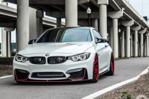 M4 Bmw Modified Fresh Bmw M4 with 702whp and Bright Brushed Red Wheels