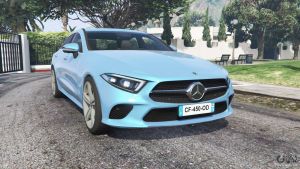 Mercedes Cls Modified Lovely Mercedes Benz Cls 450 C257 2018 Replace for Gta 5-1658-1658
