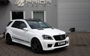 Modified Mercedes Ml Awesome Prior Design Pd Aerodynamic Kit for Mercedes M Class W164 Prior-2356-2356