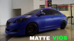Toyota Vios Modified Luxury Matte Blue Vios Modified by Vios Garage Team Youtube-866-866
