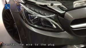 W205 Modified Awesome C250 C200 C63 Mercedes Benz W205 Modified New Led Headlamps Ils-1723-1723